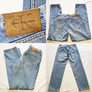 Vintage Calvin Klein Ck Jeans Double 
